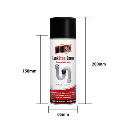 ISO9001 Waterproof 65mm 400ml Leak Sealer Spray Paint