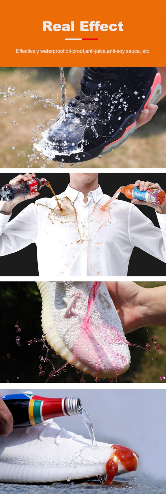 اسپری ضد آب 200ML پارچه مایع Aeropak ISO9001 REACH 2