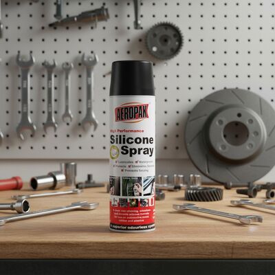 AEROPAK Silicone Spray 500ml for for Automotive Household