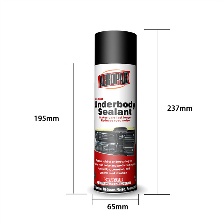 Aeropak 500ml Undercoating Spray Paint 24pcs/Ctn For Car Care Products