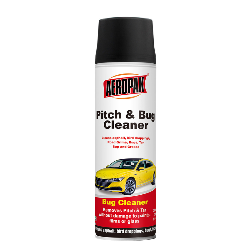 Aeropak Pitch Cleaner Spray Car Surface Cleaning Bug And Tar Remover 500ml