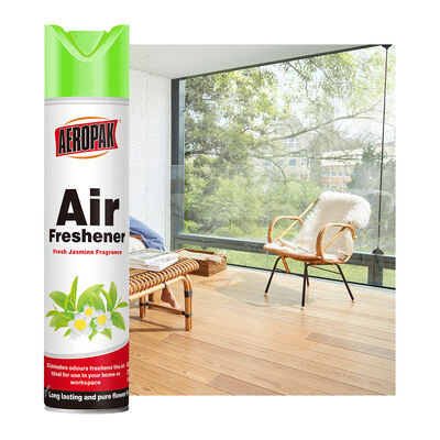 Aeropak 330ml آئروسل بوی یاس استفاده از حذف کننده بو موثر با ماندگاری طولانی مدت سازگار با محیط زیست، ایمن برای کودکان، خوشبو کننده هوا، ایمن برای کودکان